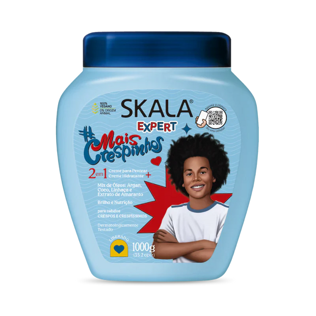MAIS CRESPINHOS 2 EN 1 CREMA DE PEINAR HIDRATANTE