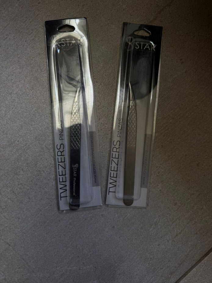 Pinza para pestañas x2 premium