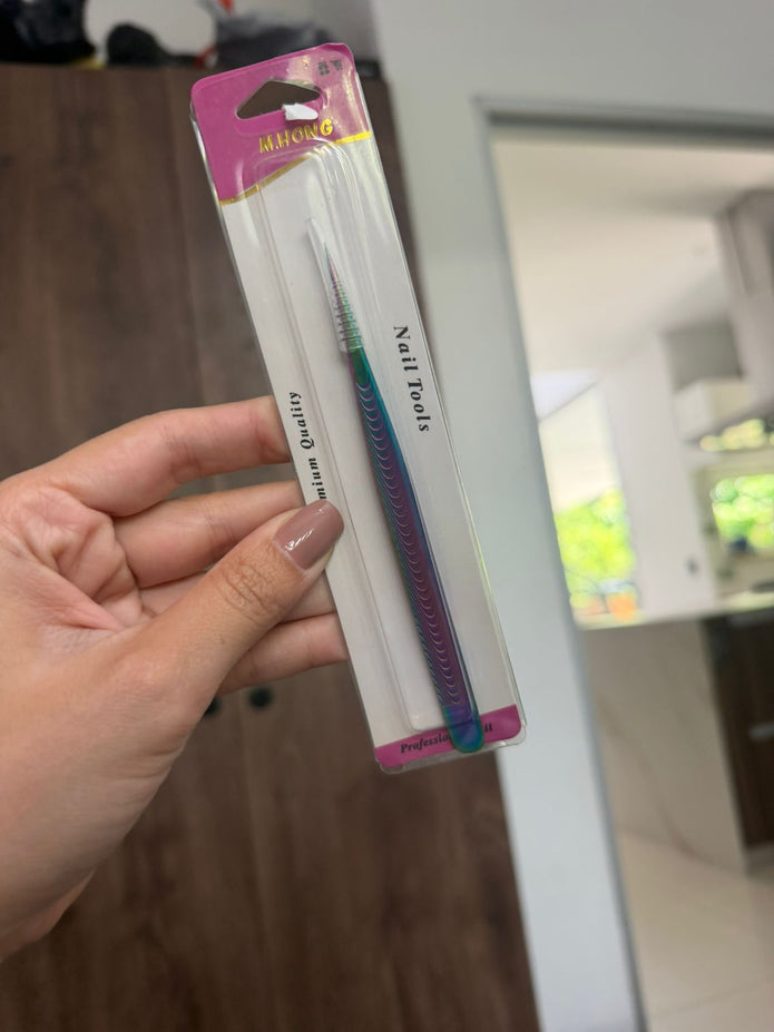 pinza recta para pestaña