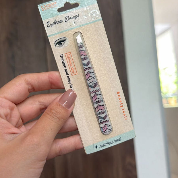 pinza depiladora de cejas