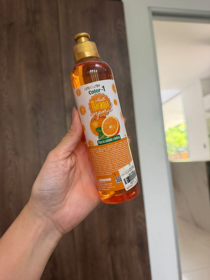Aceite corporal de naranja