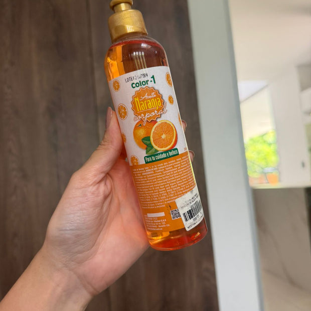 Aceite corporal de naranja