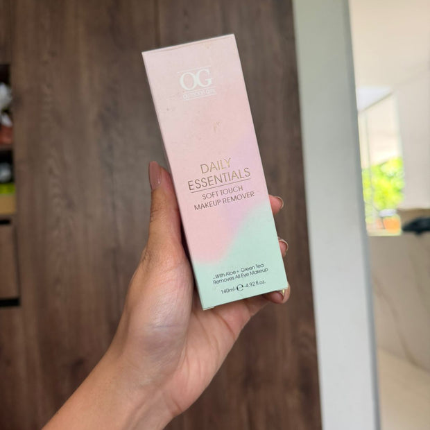 Removedor de maquillaje marca OG uso diario x2 und