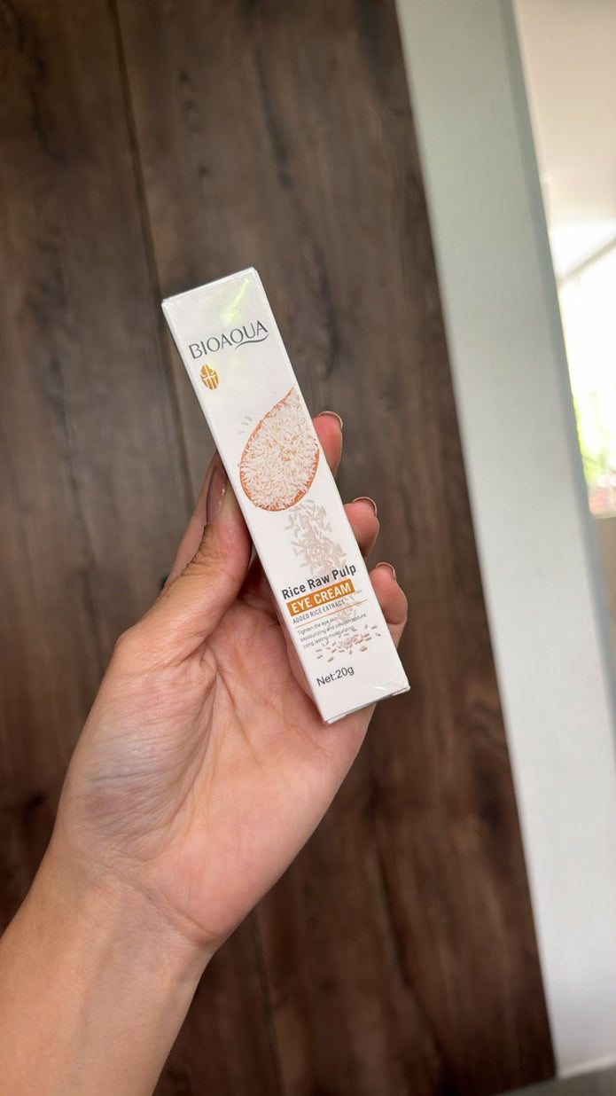 Crema Anti-Ojeras BIOAQUA de Arroz x2 und