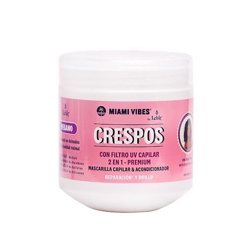Mascarilla acondicionadora capilar miami vibes lehit crespos