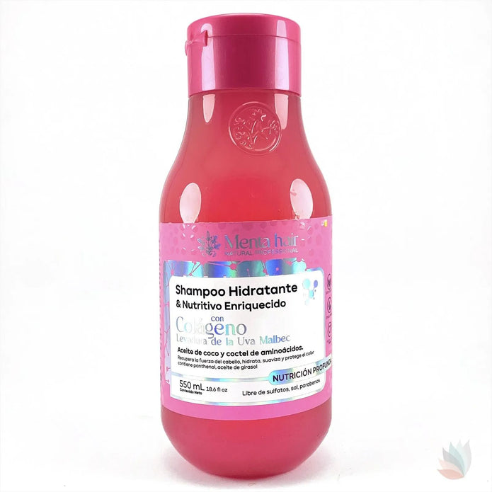 Shampoo Hidratante con Colágeno Menta Hair
