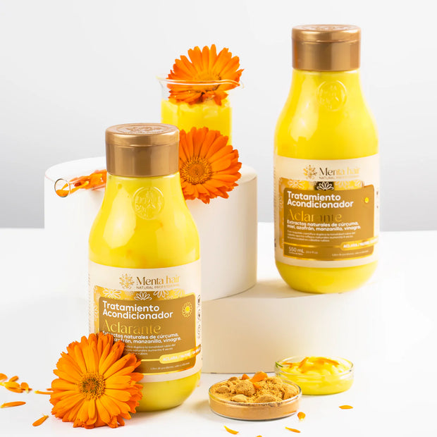 TRATAMIENTO ACONDICIONADOR  ACLARANTE MENTA HAIR