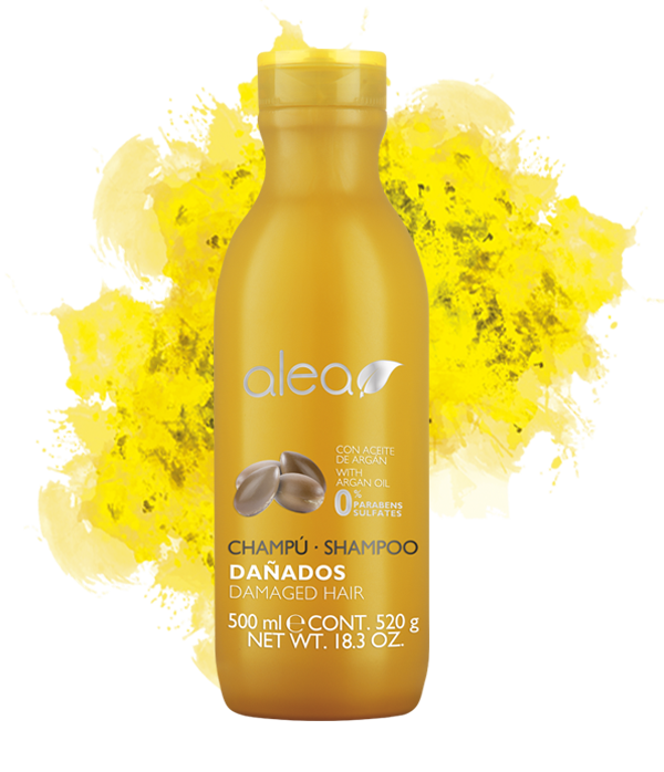 Shampoo para cabellos dañados nutritivo