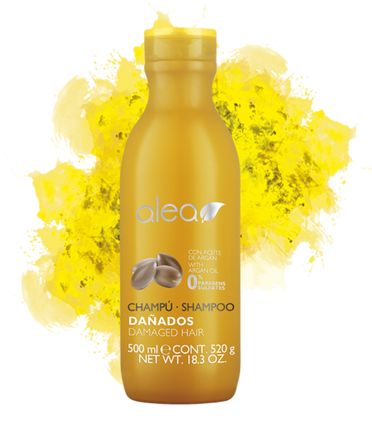 Shampoo para cabellos dañados nutritivo