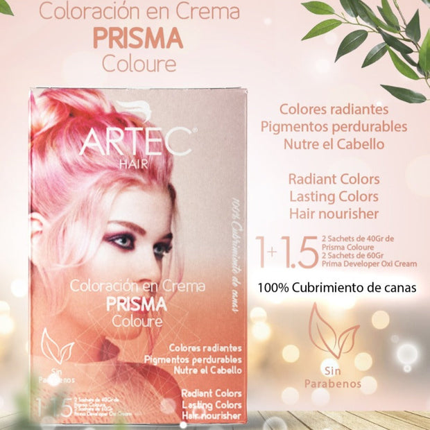 COLORACION EN CREMA PRISMA COLOURE X 80ML