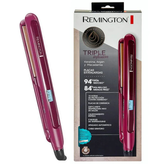 PLANCHA REMINGTON TRIPLE INFUSION