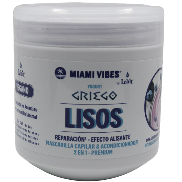 MASCARILLA CAPILAR YOGURT GRIEGO LISOS