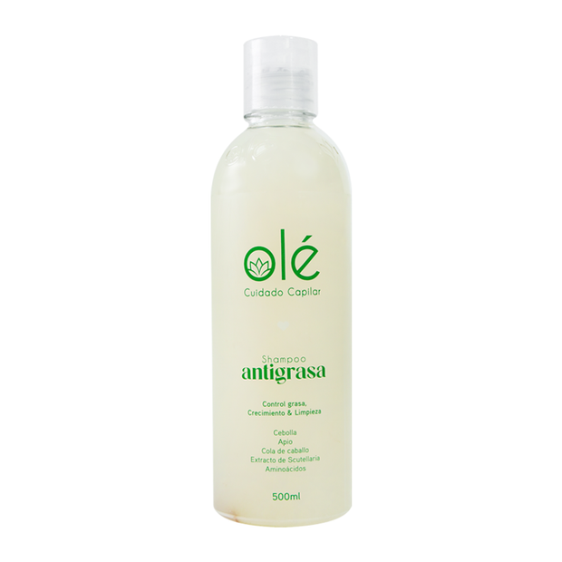 SHAMPOO CEBOLLA Y JENGIBRE ANTIGRASA