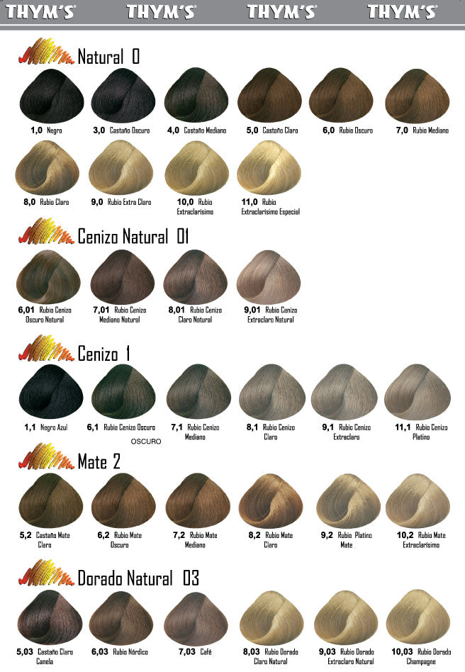 TINTE THYMS COLORINS