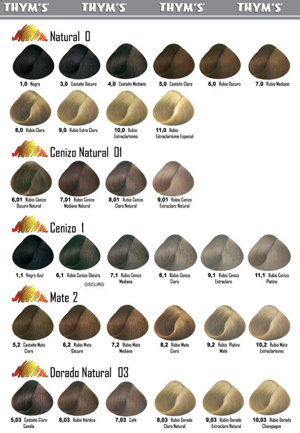 TINTE THYMS COLORINS