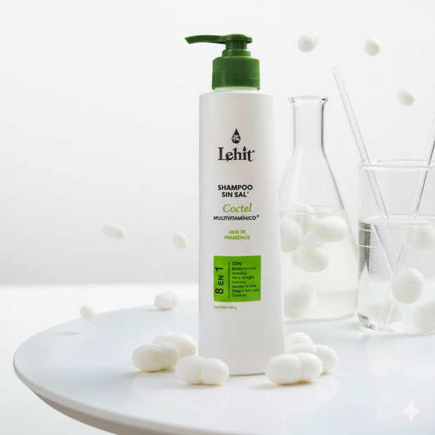 SHAMPOO 8 EN 1 LEHIT MULTIVITAMINICO